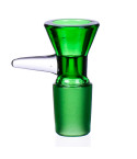 19MM Dry Herb Bowl Male Bowl With Handle - Green