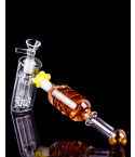 VaporaSculpt - 7" Hammer Bubbler with Coil Glycerin Chamber