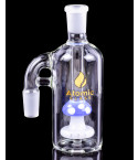 Mystic Mushroom - Atomic Glass - 90° Angle Showerhead Perc Ash Catcher - 14mm Male