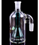 Atomic Glass - ASH CATCHER 90° ANGLE BEAKER PERCS - 14MM MALE