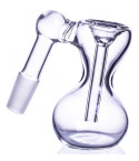Retro Angled Ashcatcher - 14mm - Clear