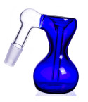 Retro Angled Ashcatcher - 14mm - Blue
