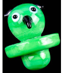 Emerald Peekaboo Parrot Carb Cap