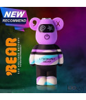 Lookah Bear Limited Edition 510 Vape Battery - Tie Dye Purple