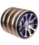 High Roller - Chromium Chrusher® - Dual Four-Part Griner - 55mm - Champagne
