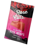 Rose Palms Pink Rose Cuts Wraps - Single Pouch