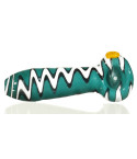  The Wild Amazon - 4.5" Arched Spoon Pipe 