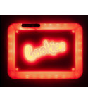 GLOWTRAY X COOKIES LED ROLLING TRAY - Red