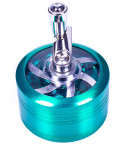 The Cutter - Hand Cranked Three Piece Grinder - 50mm - Green
