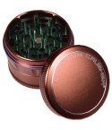 Chromium Crusher® - Four Part Grinder w/ Storage Tin - 65mm - Espresso