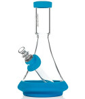 Grav® Deco Beaker In Silicone Bong - Blue