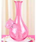 Elegant Pink Vase Bong w/ Bowl