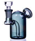 The Gas Pump - Upright Pocket Bubbler - Ash Black