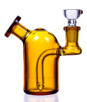 The Gas Pump - Upright Pocket Bubbler - Amber
