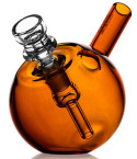 The Gryosphere - Grav® - Spherical Pocket Bubbler - Amber