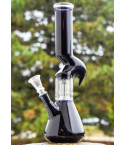Smoke Rhinoceros - 12" Inline Dome Perc Zong Bong 