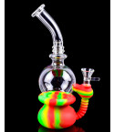 The Globular - 10" Silicone Hybrid Spherical Bong 