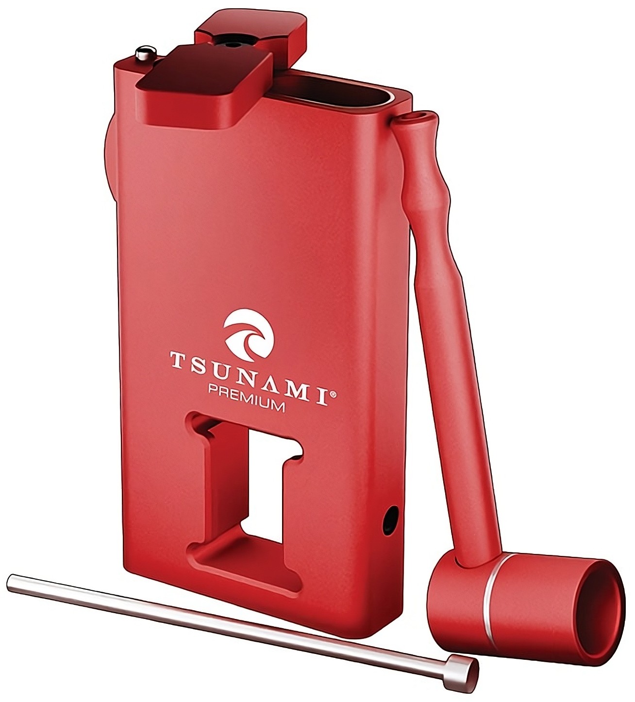 Tsunami Dugout Pro + Pipe - Red -SmokeDay